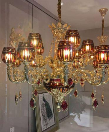 Đèn Chùm Đồng Nến