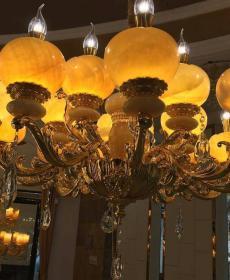 Đèn chùm đá nến - MSP: 913PTTFT