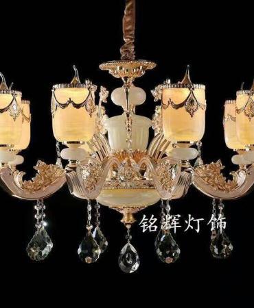 Đèn chùm đá nến