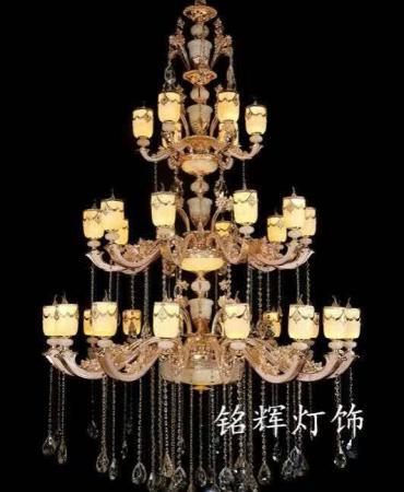 Đèn chùm đá nến
