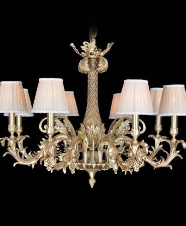 Đèn chùm đồng nến 1307STUXG