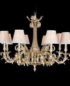 Đèn chùm đồng nến 1307STUXG