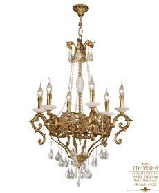 Đèn chùm đồng nến 1333RIPUU