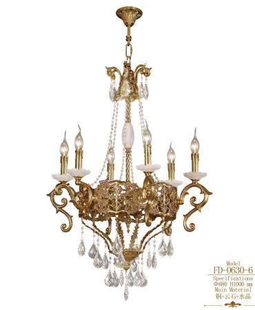 Đèn chùm đồng nến 1333RIPUU