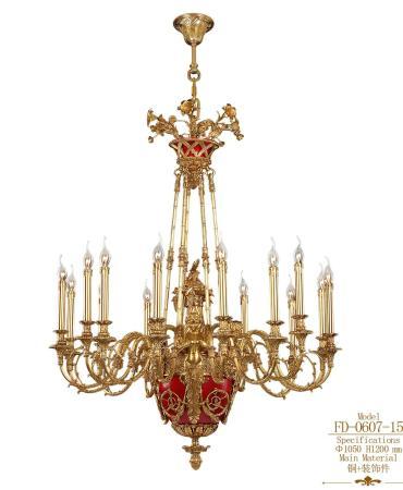 Đèn chùm đồng nến 1339LXQYO